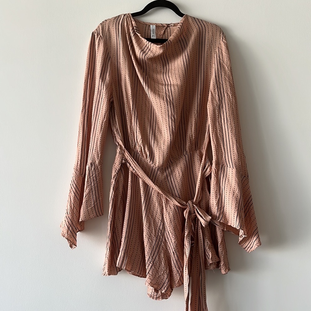BEC + BRIDGE Pixie Dance Long Sleeve Bell Sleeve Playsuit - Picture 16 of 16